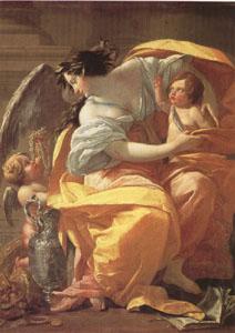 Simon Vouet Allegory of Wealth (mk05) Norge oil painting art
